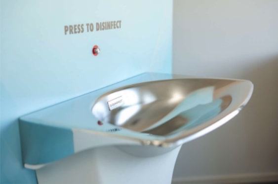 Dissinkfect sink system